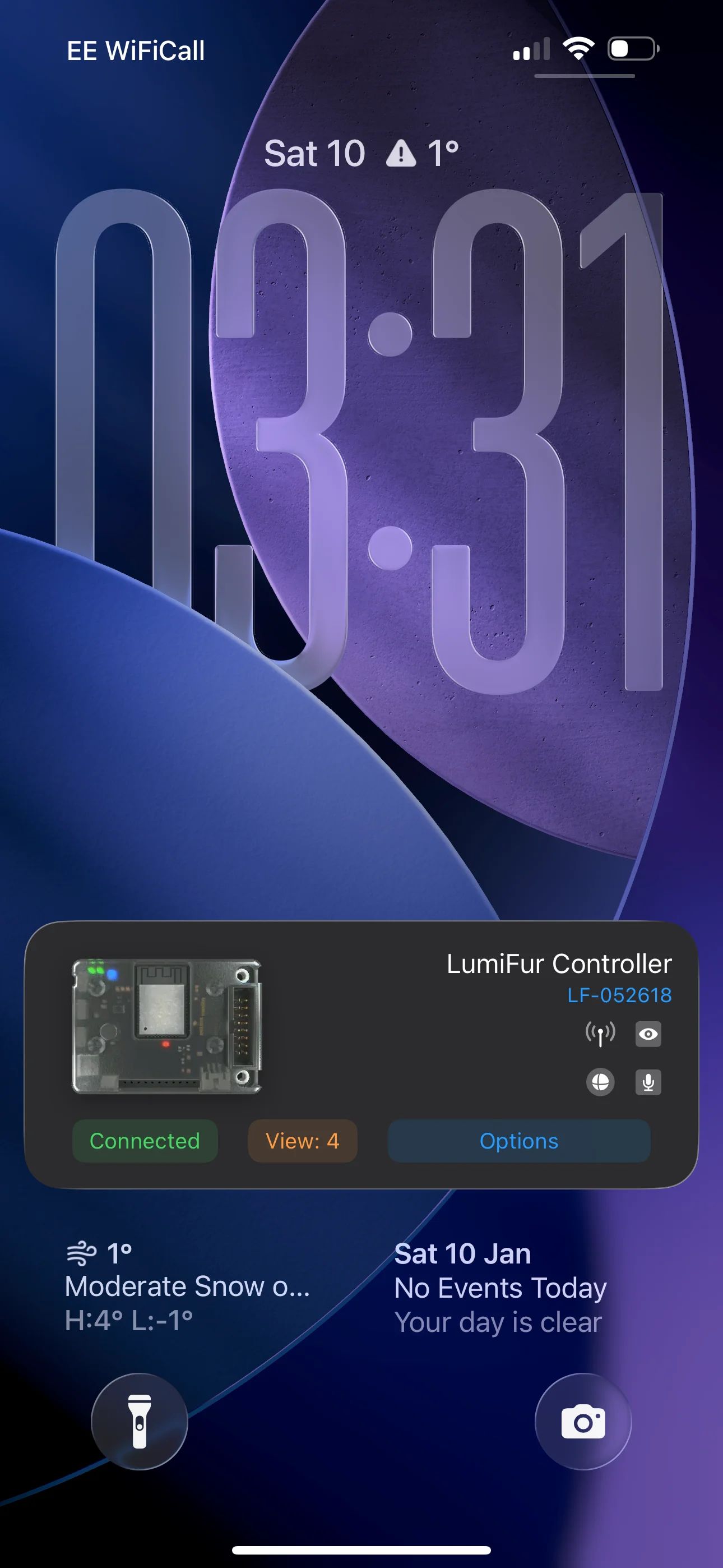 LumiFur Lock Screen widget