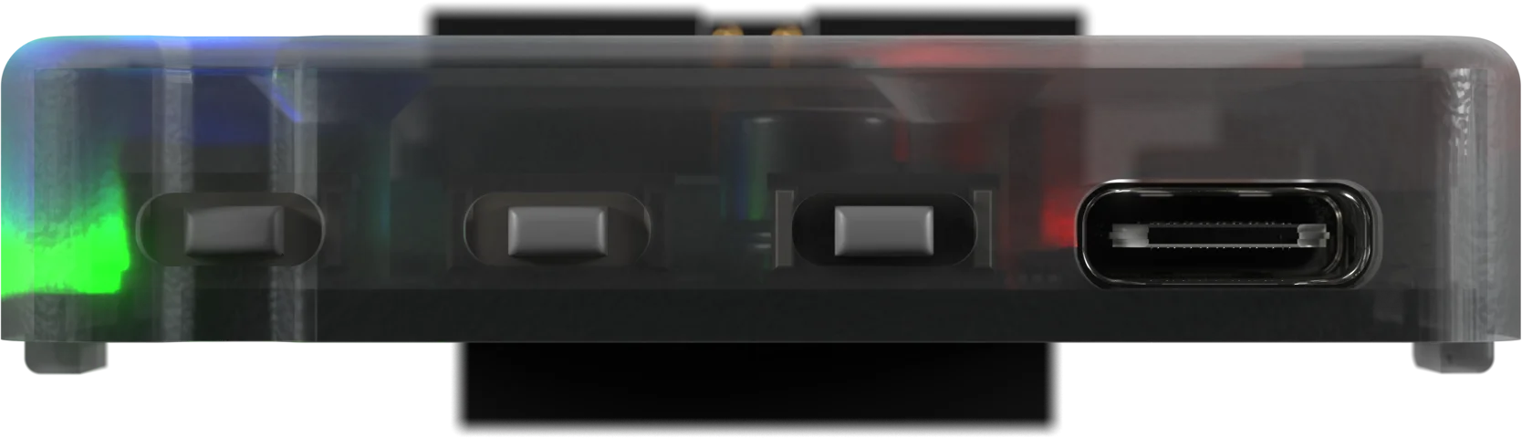 Controller buttons close-up